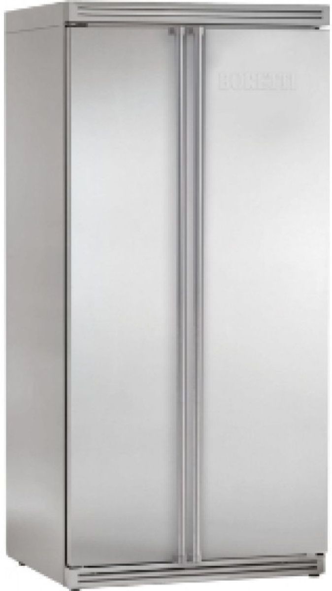 waterbestendig onpeilbaar Collega Boretti ABBINATOVS side-by-side koelkast rvs
