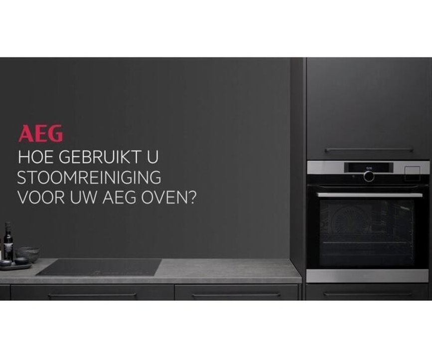 AEG BSE782280M inbouw combi stoomoven - roestvrijstaal