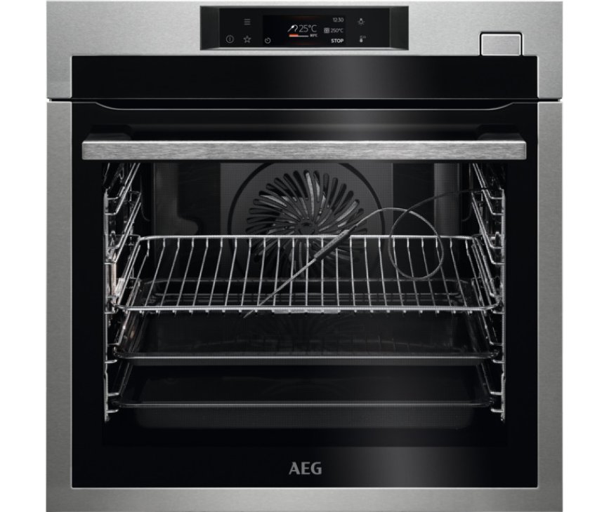 AEG BSE782280M inbouw combi stoomoven - roestvrijstaal