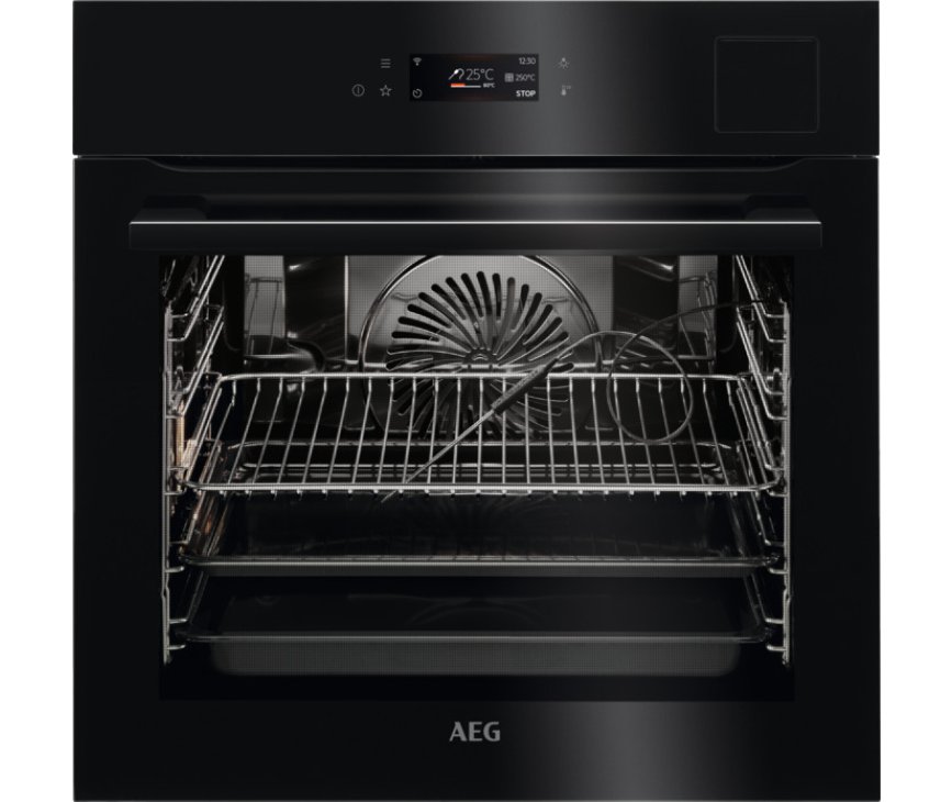 AEG BSE798380B inbouw combi stoomoven - zwart