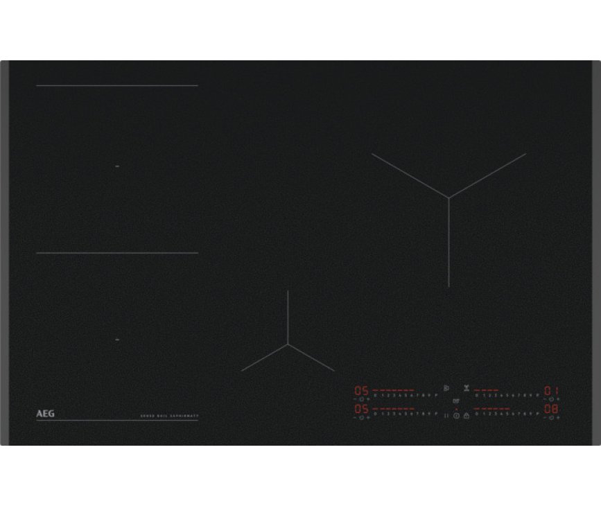 AEG TII84B10FZ inductie kookplaat met SaphirMatt glasplaat - 81 cm