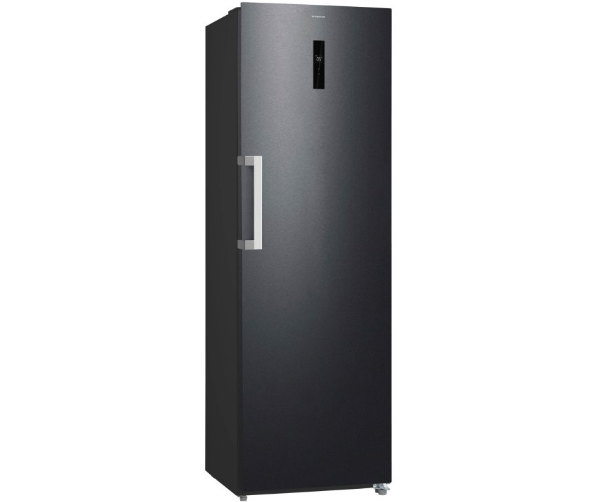 Inventum KK1850B vrijstaande koelkast / koeler - black inox