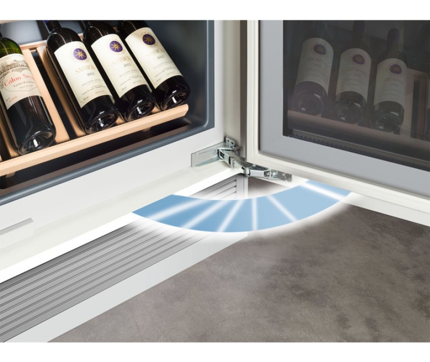De Liebherr EWTgw3583-26 wijn koelkast heeft SoftSystem sluiting.