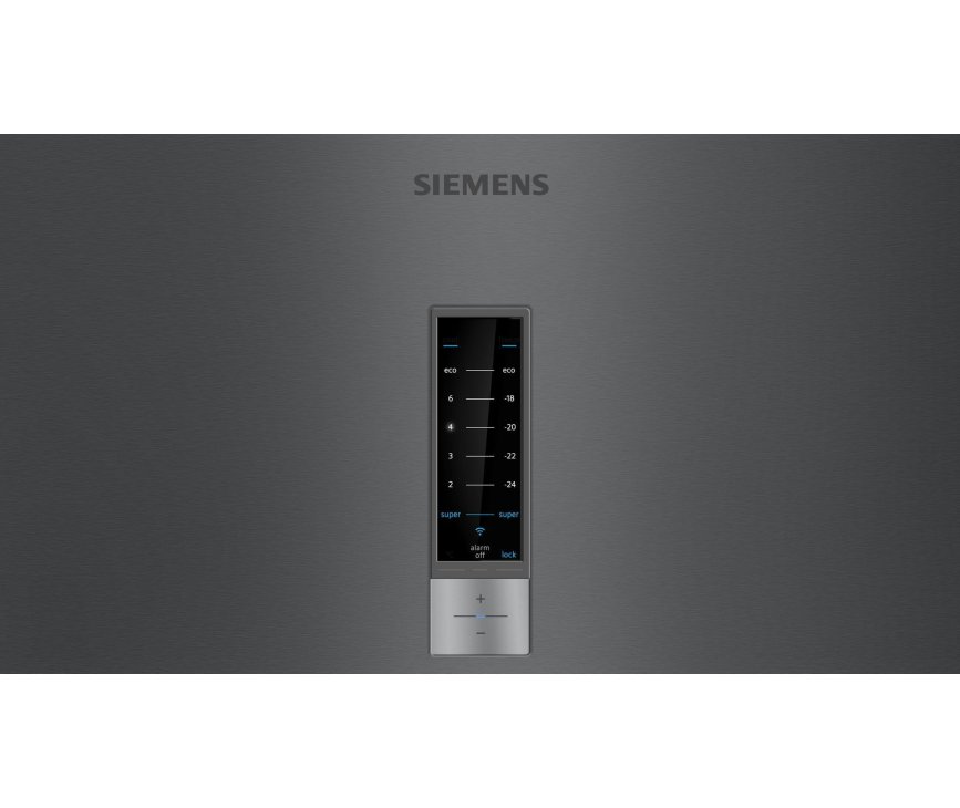 Siemens KG36N7XEB vrijstaande koelkast - blacksteel