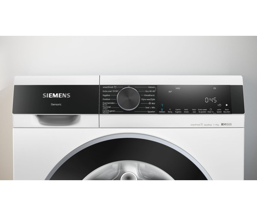 Siemens WG44G2Z7NL wasmachine - iQ500, voorlader 9 kg 1400 rpm
