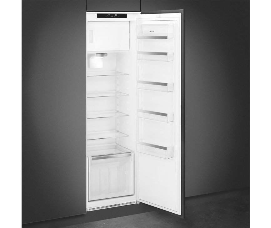Smeg S8C1721E inbouw koelkast met vriesvak - nis 178 cm.