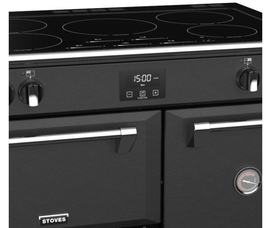 Stoves Richmond S1000 EI antraciet inductie fornuis - outlet