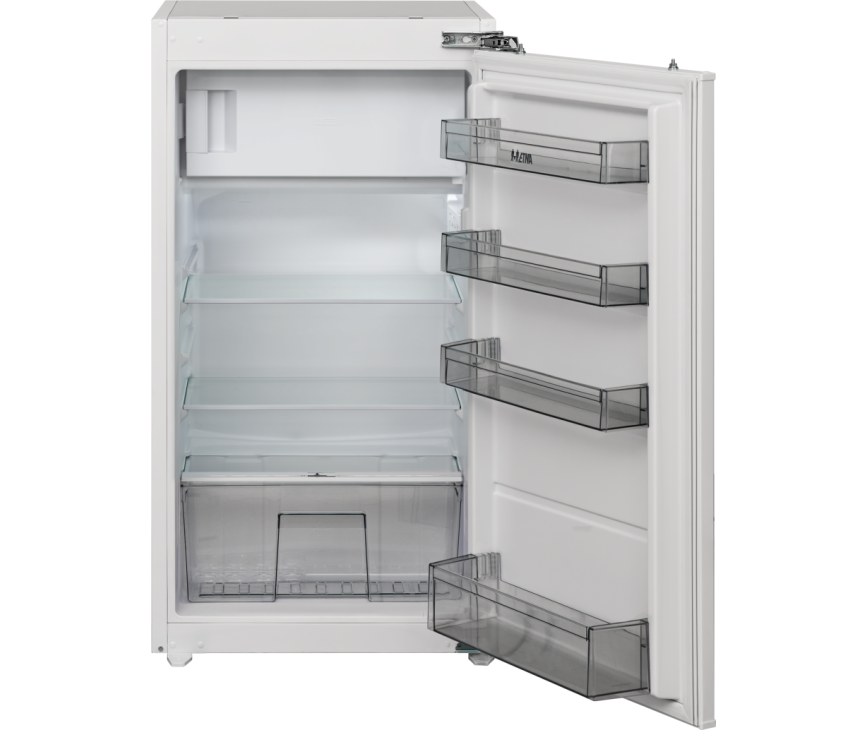 Etna KVD7102 inbouw koelkast - nis 102 cm. - deur-op-deur