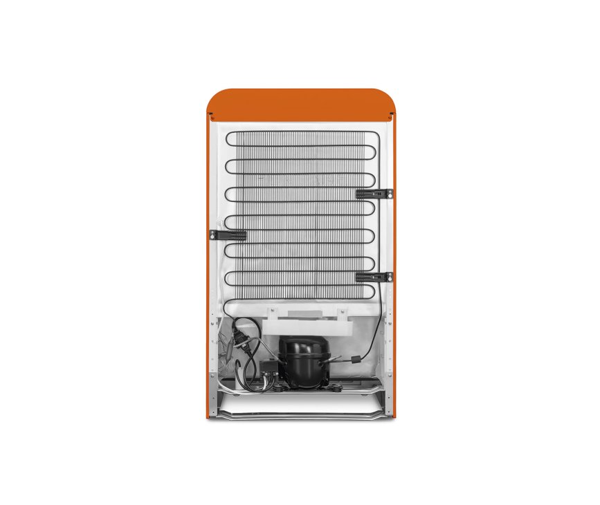 Smeg FAB10ROR5 koelkast oranje - rechtsdraaiend