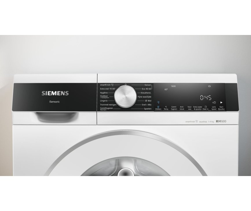 Siemens WG46G2Z9NL extraKlasse wasmachine - 1600 toeren - 9 kg.