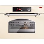 Ilve 645SNZT4/AWC inbouw oven antiek wit/chroom - 60 cm. breed