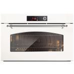 Ilve OV91SNT3/WHC inbouw oven wit/chroom - 90 cm. breed