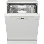 Miele G5222SC BW vrijstaande vaatwasser met besteklade - wit