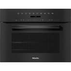 Miele H7244B inbouw oven - zwart - nis 45 cm.