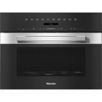 Miele M7244 inbouw magnetron met grill - zwart/rvs