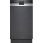 Siemens SR53HS52ME smalle 45 cm inbouw vaatwasser - half geintegreerd