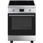 Smeg C6IMXT2 inductie fornuis - 60 cm. breed