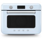 Smeg COF01PBEU vrijstaande combi-stoomoven - pastel blauw