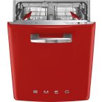 Smeg STFABRD3 retro jaren 50 onderbouw vaatwasser - rood