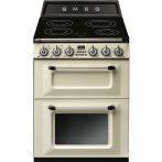 Smeg TR62IP2 inductie fornuis - crème - 60 cm. breed