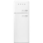 Smeg FAB30LWH5 retro jaren 50 koelkast - linksdraaiend - wit