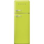 Smeg FAB30RLI5 rechtsdraaiende retro koelkast - lime groen