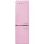 Smeg FAB32LPK5 retro jaren 50 koelkast roze - linksdraaiend