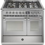 Steel AQ10SF-4M Ascot gas fornuis - 100 cm - combi-stoomoven