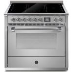 Steel AQ9S-5FI Ascot inductie fornuis met combi-stoomoven