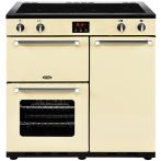 Belling KENSINGTON 90 EI CREME inductie fornuis - creme - 3 ovens