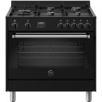 Bertazzoni MPL95L1ENND gas fornuis - zwart