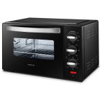 Inventum OV207B vrijstaande oven - zwart