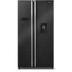 Schneider SCSBSWD436NFDAX side-by-side koelkast - blacksteel