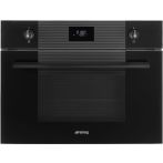 Smeg SF4101MCNO inbouw oven met magnetron - zwart