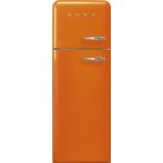 Smeg FAB30LOR5 linksdraaiende retro koelkast - oranje