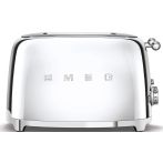 Smeg TSF03SSEU chromen broodrooster 