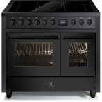 Steel EQ10FF-5FI NF Enfasi inductie fornuis zwart - All Black serie