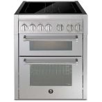 Steel GQ7SF-4I inductie fornuis met dubbele oven - 70 cm breed