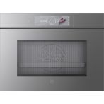 V-Zug CombiSteamer V6000 45M PowerSteam Autodoor combi-stoomoven - platinum spiegelglas 