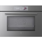 V-Zug CombiSteamer V6000 45M PowerSteam combi-stoomoven - platinum spiegelglas 