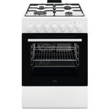 AEG CKB64101BW gas fornuis - wit