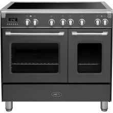 Boretti CFBI902AN2 inductie fornuis met dubbele oven - antraciet