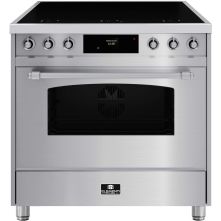 Elementi di Cucina EC9036-IX-S inductie fornuis - klassiek - rvs