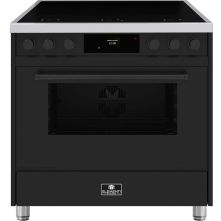 Elementi di Cucina EM9036-MZ-IX-B inductie fornuis - modern - mat zwart