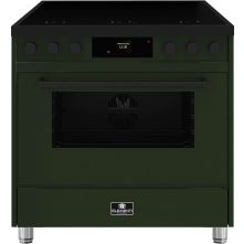 Elementi di Cucina EM9036-PG-MZ-B inductie fornuis - oud groen