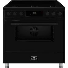 Elementi di Cucina EM9036-ZW-B inductie fornuis - modern- zwart