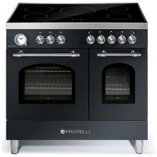 Fratelli VE2920I5FEMANCR inductie fornuis - 2 ovens - klassiek - rvs