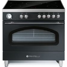 Fratelli VE2960I5FEMANCR inductie fornuis - antraciet - klassiek design