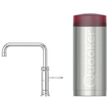 Quooker COMBI+ Classic Fusion Square CHROOM - kokend water kraan