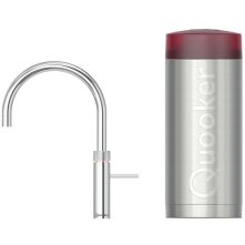 Quooker COMBI+ Fusion Round CHROOM - kokend water kraan